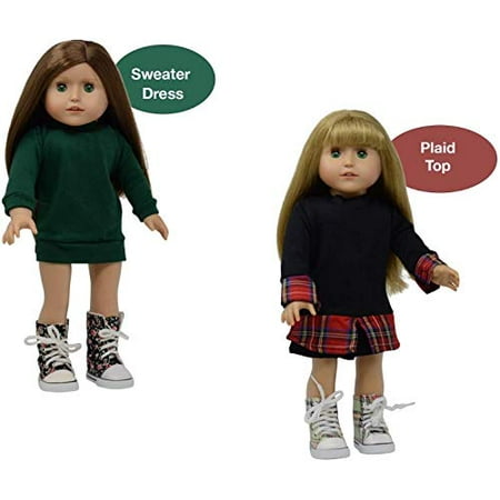 Details about   18" Doll Top & shorts fits 18 inch American Girl Doll Clothes 982cd